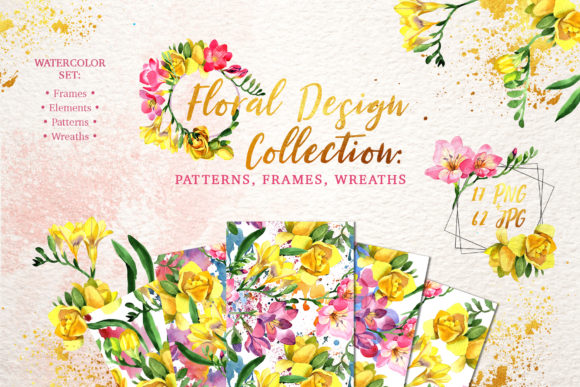 Floral Design Collection Watercolor Png Review