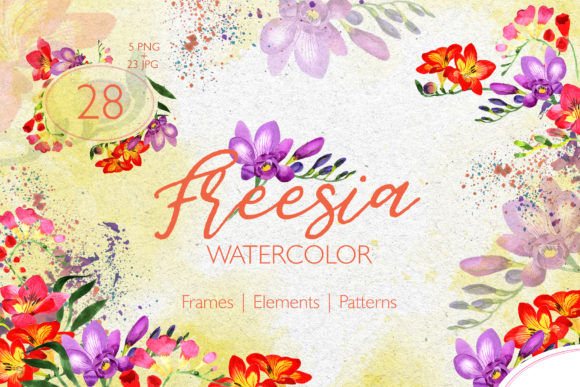 Freesia Watercolor: A Designer's Stitch Review