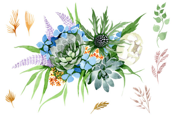 Reviewing Bouquet Summer Beauty Watercolor
